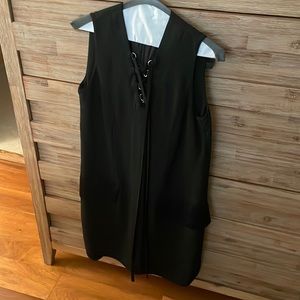 Tie front LBD